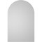 Ekena Millwork Round Top Surface Mount PVC Gable Vent: Non-Functional, w/ 3-1/2"W x 1"P Standard Frame, 18"W x 28"H GVPRT18X2801SN - alternate 3